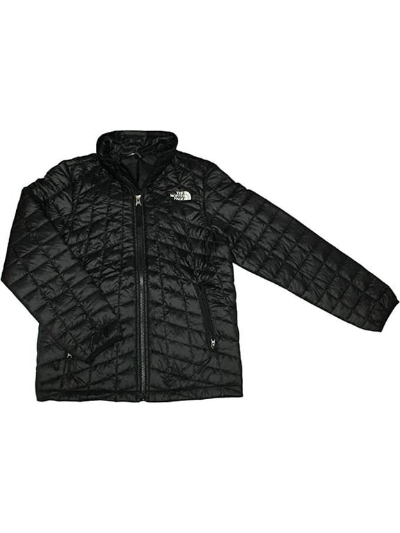 Youth Kid's Black Long Sleeve 6-18 Thermoball ECO Jacket ONF65 (Small)