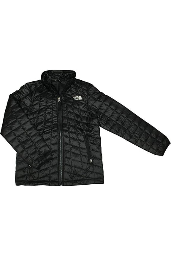 Youth Kid's Black Long Sleeve 6-18 Thermoball ECO Jacket ONF65 (Small)