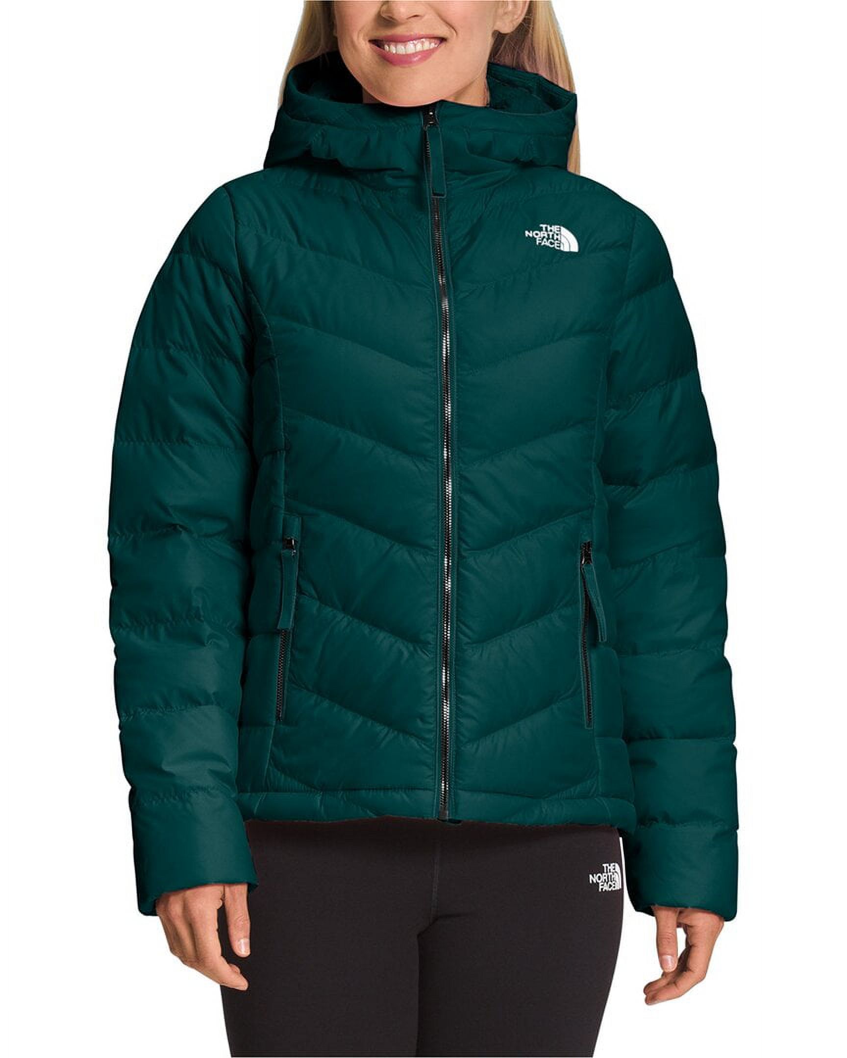 The North Face womens Roxborough Luxe Hooded Jacket, L, Green - Walmart.com