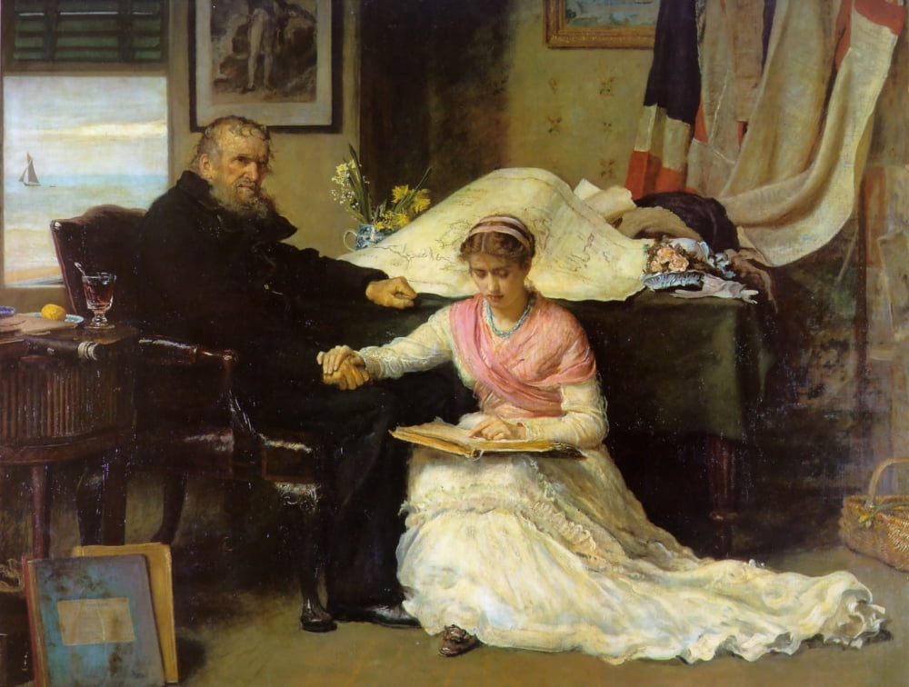 The North-West Passage Millais 1908 Canvas Art - John E Millais (24 x 36)