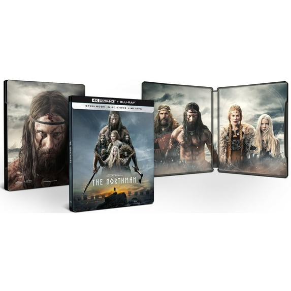 The Northman (Steelbook 4K UHD + Blu-ray) (4K Ultra HD) Alexander Skarsgård Nicole Kidman