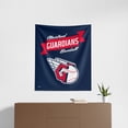 thumbnail image 1 of The Northwest Group Cleveland Guardians 50" x 60" Premium Wall Hanging, 1 of 3