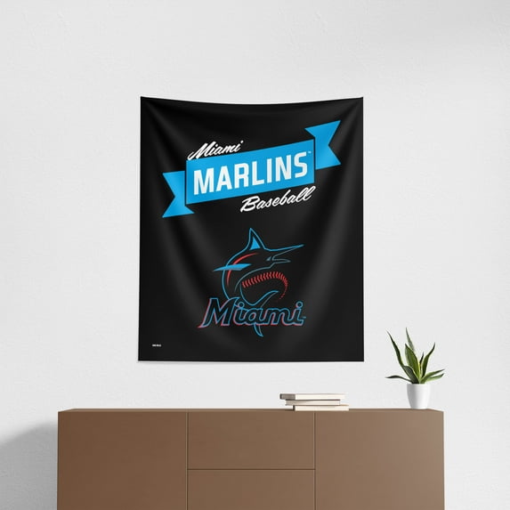 The Northwest Group Miami Marlins 50" x 60" Premium Wall Hanging