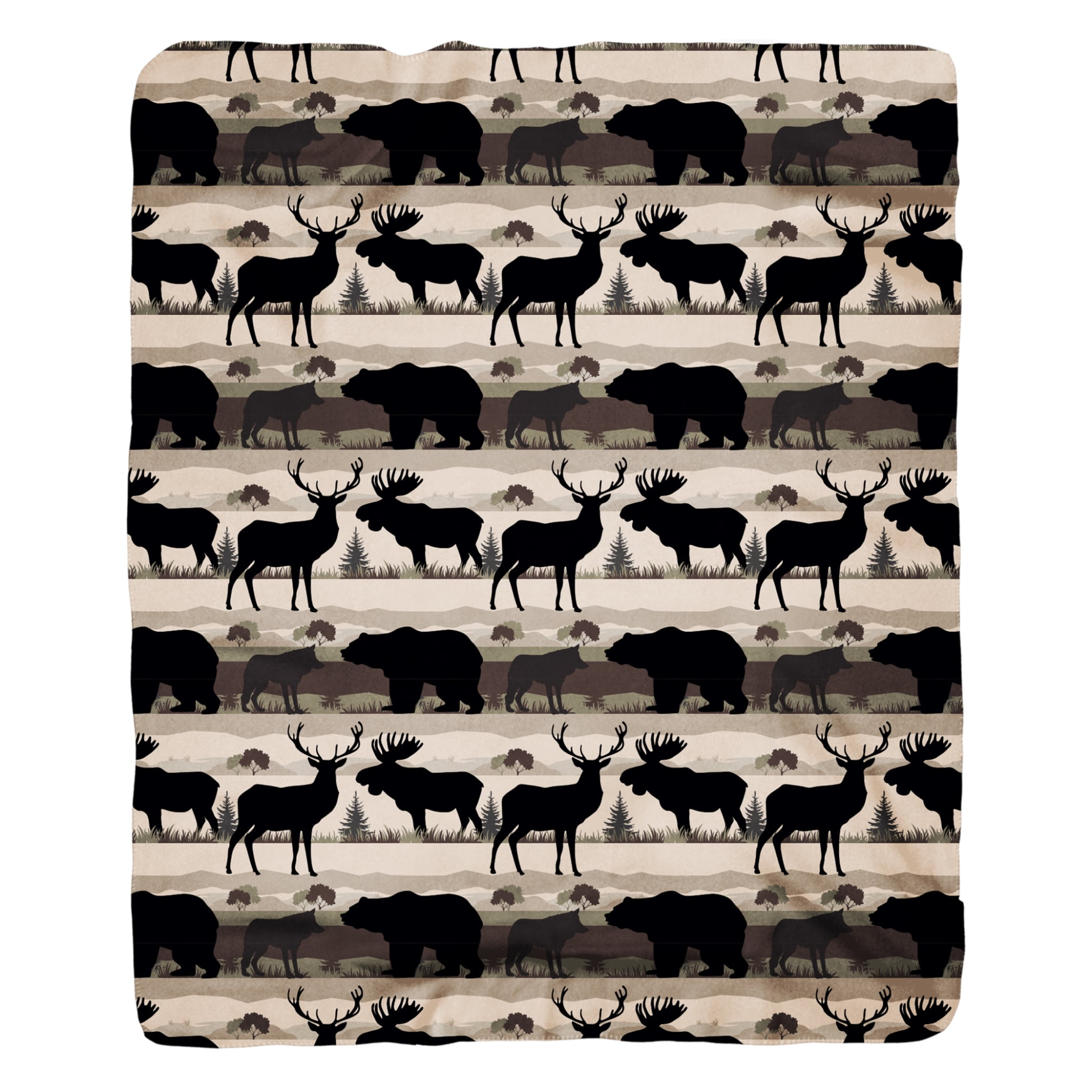 The Northwest Company American Heritage Fleece 48" x 60" Sunset Throw