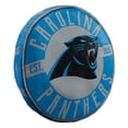 thumbnail image 1 of The Northwest Company Carolina Panthers 15'' Cloud Pillow, 1 of 2
