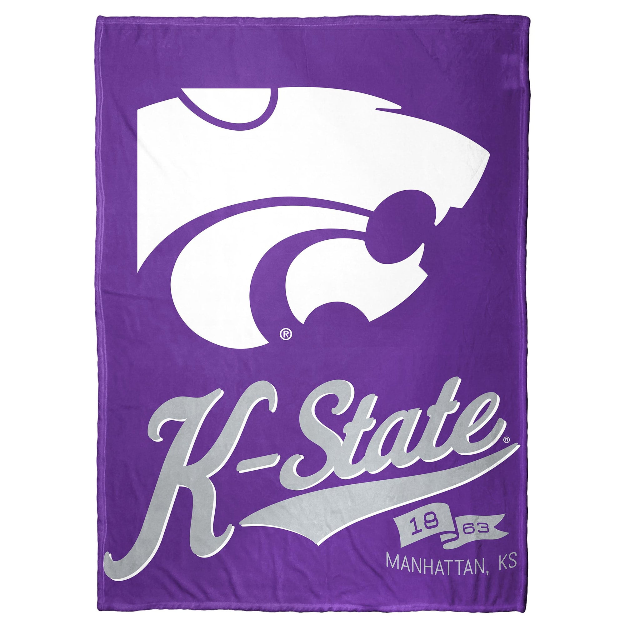 The Northwest Company Purple Kansas State Wildcats Era Silk Touch Throw Blanket