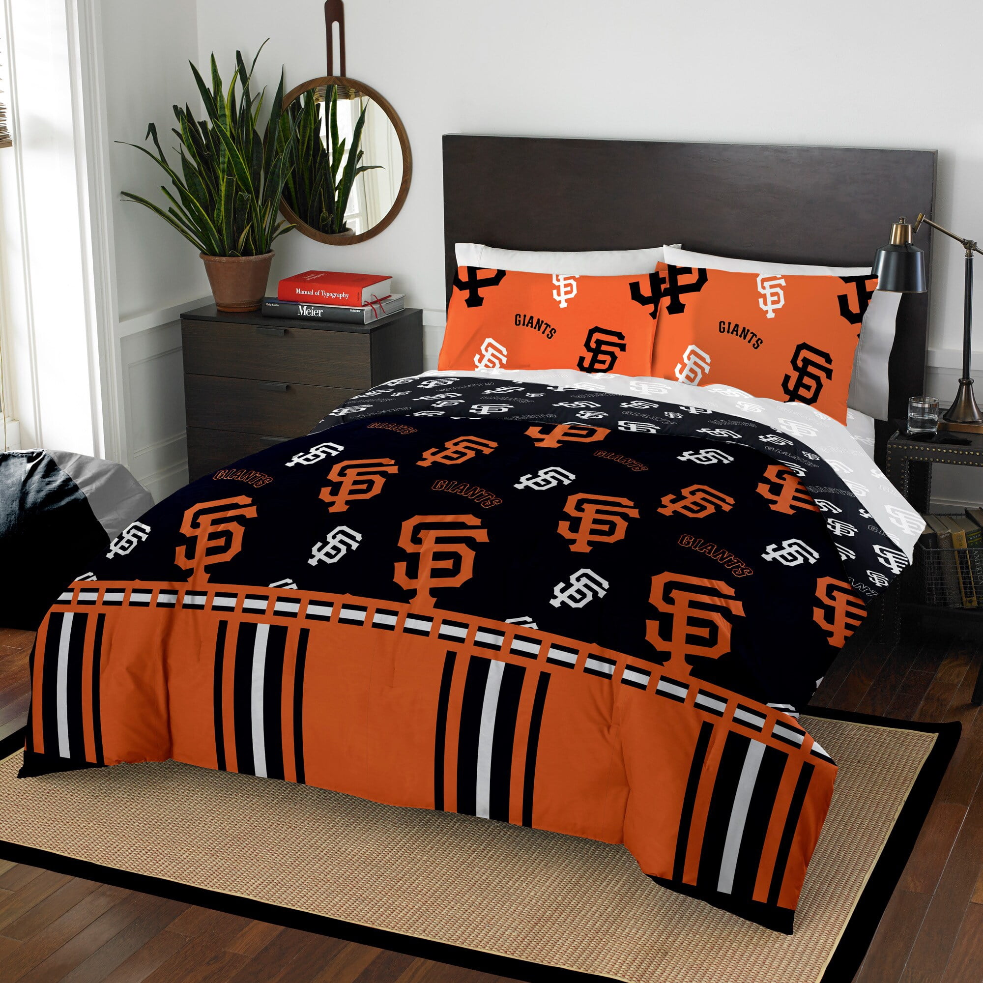 The Northwest Company San Francisco Giants 5-Piece Full Bed in a Bag Set
