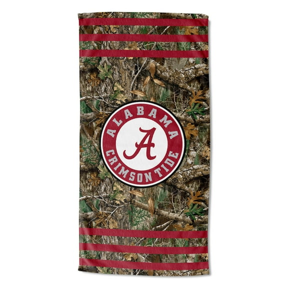 The Northwest Group  Alabama Crimson Tide 30"x 60" Three Stripes Beach Towel