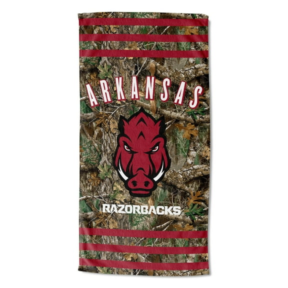 The Northwest Group Arkansas Razorbacks 30"x 60" Three Stripes Beach Towel