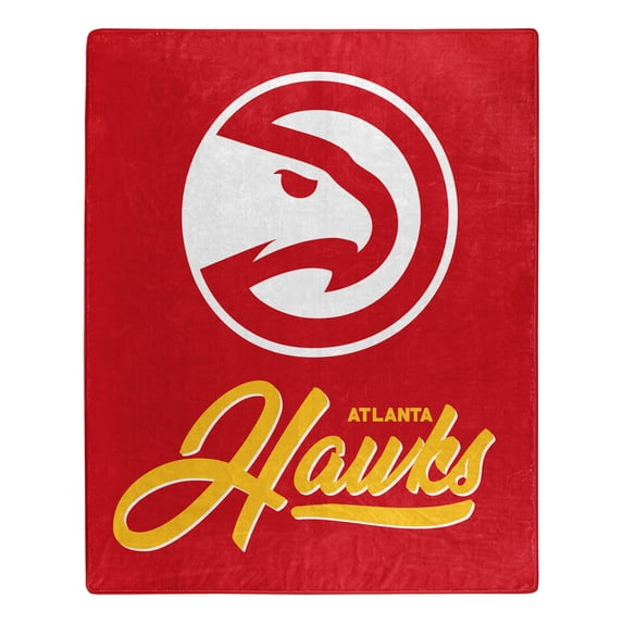 The Northwest Group Atlanta Hawks 50" x 60" Signature Raschel Plush Throw Blanket