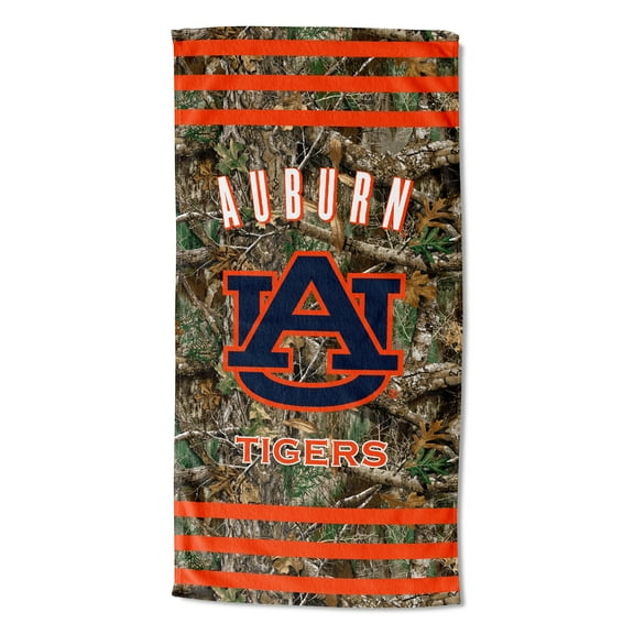 The Northwest Group Auburn Tigers 30"x 60" Three Stripes Beach Towel