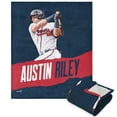 thumbnail image 1 of The Northwest Group Austin Riley Atlanta Braves 50" x 60" Silk Touch Sherpa Throw Blanket, 1 of 5