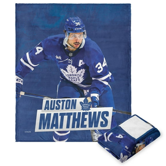 The Northwest Group Auston Matthews Toronto Maple Leafs 50" x 60" Player Silk Touch Throw Blanket