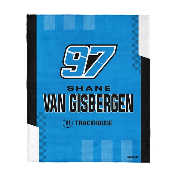 The Northwest Group Blue Shane van Gisbergen 50" x 60" Silk Touch Throw Blanket