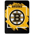 thumbnail image 1 of The Northwest Group  Boston Bruins 46" x 60" Dimensional Micro Raschel Plush Throw Blanket, 1 of 5