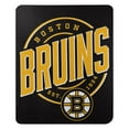 thumbnail image 1 of The Northwest Group  Boston Bruins 50" x 60" Campaign Fleece Throw, 1 of 2