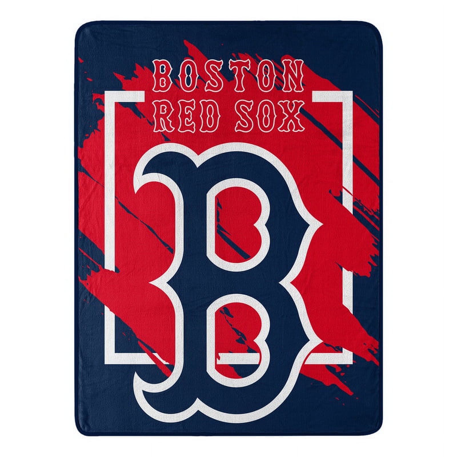 The Northwest Group  Boston Red Sox 46" x 60" Dimensional Micro Raschel Plush Throw Blanket - image 1 of 5