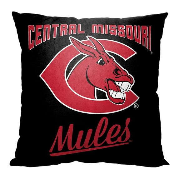 The Northwest Group Central Missouri Mules 18" x 18" Alumni Pillow
