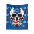 thumbnail image 1 of The Northwest Group Chicago Cubs 34" x 40" Candy Skull Wall Art, 1 of 2
