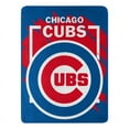 thumbnail image 1 of The Northwest Group  Chicago Cubs 46" x 60" Dimensional Micro Raschel Plush Throw Blanket, 1 of 5