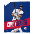 thumbnail image 1 of The Northwest Group Corey Seager Texas Rangers 50" x 60" Player Silk Touch Throw Blanket, 1 of 5