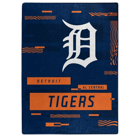 The Northwest Group Detroit Tigers 50" x 60" Digitize Raschel Throw Blanket