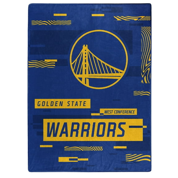 The Northwest Group Golden State Warriors 50" x 60" Digitize Raschel Throw Blanket
