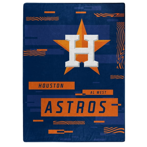 The Northwest Group  Houston Astros 50" x 60" Digitize Raschel Throw Blanket