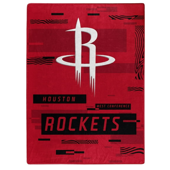 The Northwest Group Houston Rockets 50" x 60" Digitize Raschel Throw Blanket