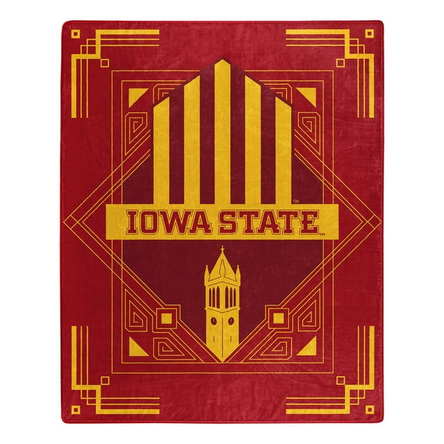 The Northwest Group Iowa State Cyclones 50" x 60" Deco Silk Touch Throw Blanket