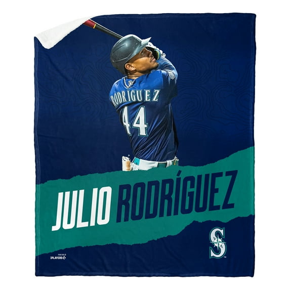 The Northwest Group Julio Rodr-guez Seattle Mariners 50" x 60" Player Silk Touch Throw Blanket