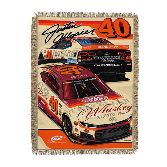 The Northwest Group Justin Allgaier Traveller Whiskey 46" x 60" Tapestry Throw Blanket