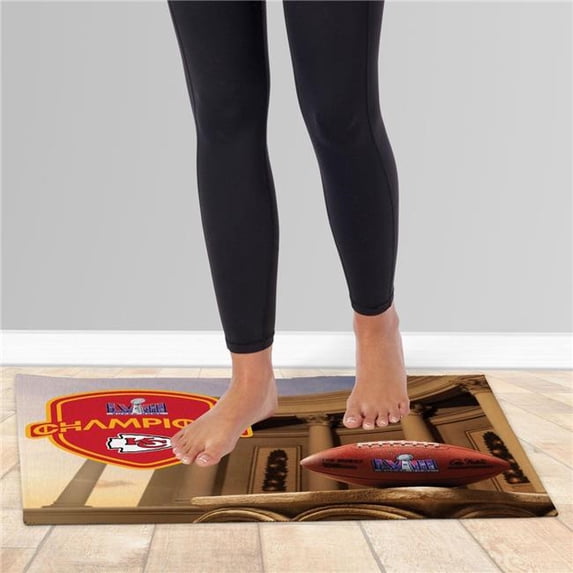 The Northwest Group Kansas City Chiefs Super Bowl LVIII Champions 36" x 62" Washable Rug