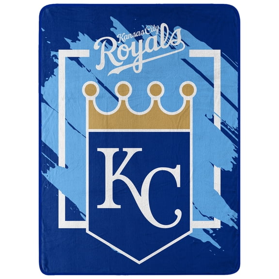 The Northwest Group Kansas City Royals 46" x 60" Dimensional Micro Raschel Plush Throw Blanket