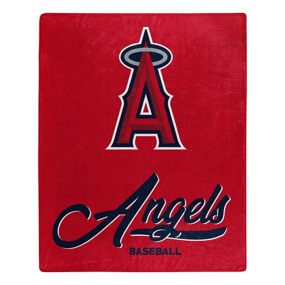The Northwest Group Los Angeles Angels 50" x 60" Signature Raschel Plush Throw Blanket