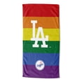 thumbnail image 1 of The Northwest Group  Los Angeles Dodgers 30" x 60" Pride Beach Towel, 1 of 2
