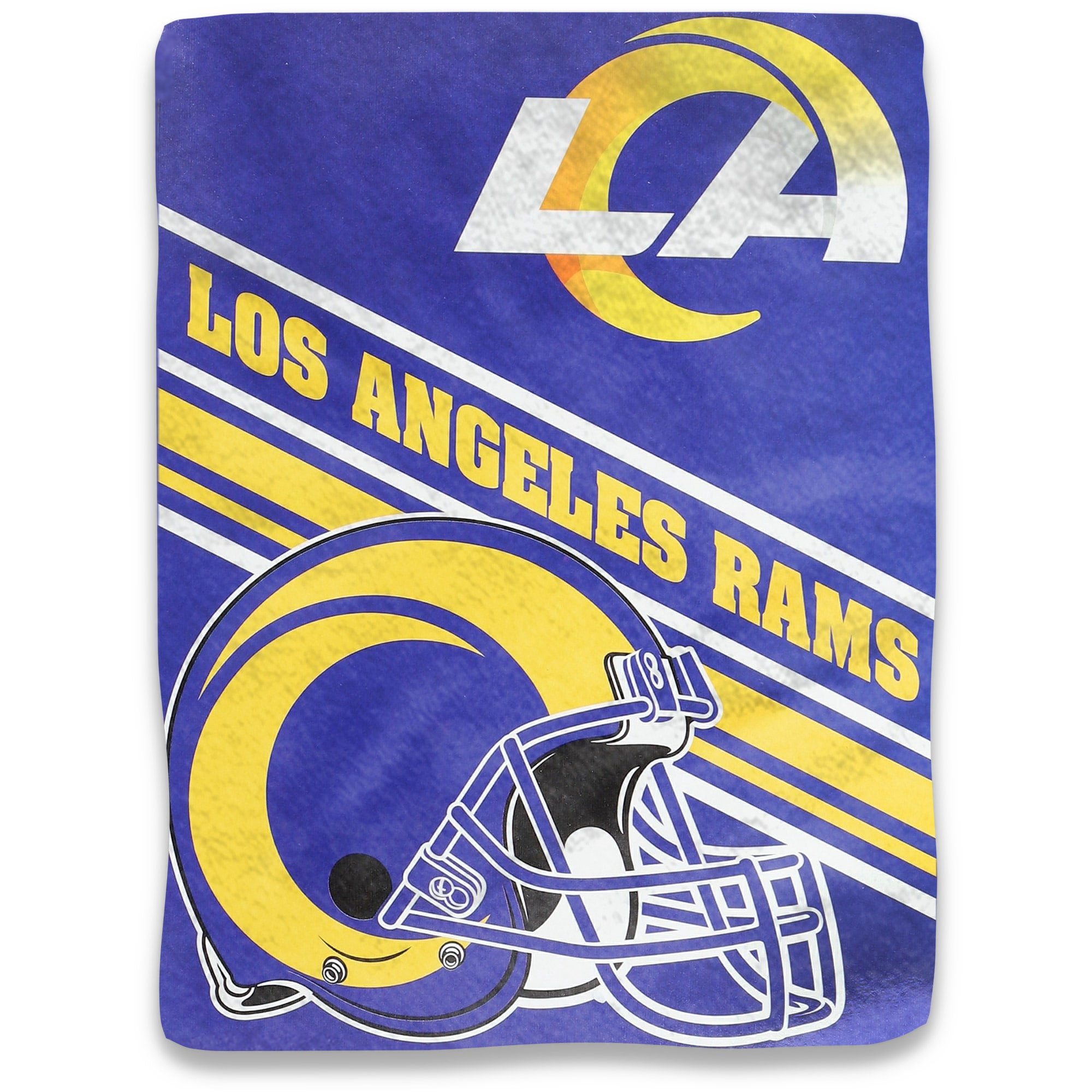 The Northwest Group Los Angeles Rams 60'' x 80'' Slant Raschel Throw ...