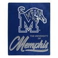thumbnail image 1 of The Northwest Group  Memphis Tigers 50" x 60" Signature Raschel Plush Throw Blanket, 1 of 2