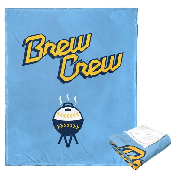 The Northwest Group Milwaukee Brewers City Connect 50" x 60" Silk Touch Throw Blanket