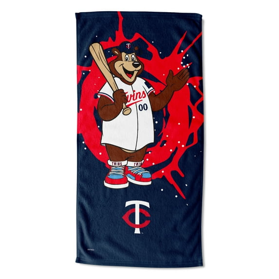 The Northwest Group Minnesota Twins 30" x 60" Mascot Printed Beach Towel