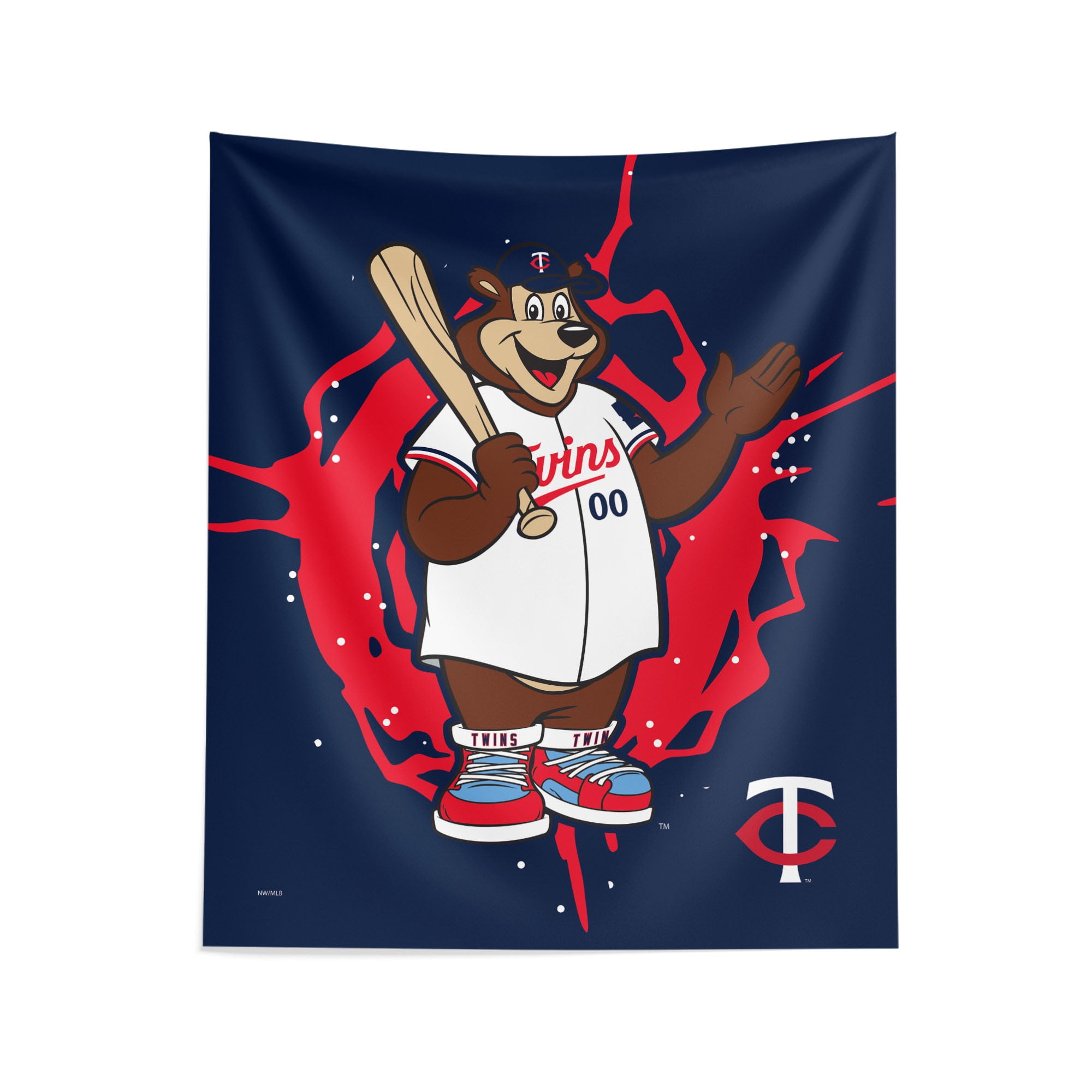 The Northwest Group Minnesota Twins 34" x 40" Mascot Wall Art