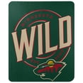 thumbnail image 1 of The Northwest Group  Minnesota Wild 50" x 60" Campaign Fleece Throw, 1 of 2