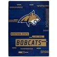 thumbnail image 1 of The Northwest Group  Montana State Bobcats 50" x 60" Digitize Raschel Throw Blanket, 1 of 3