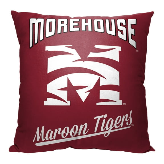 The Northwest Group  Morehouse Maroon Tigers 18" x 18" Alumni Pillow