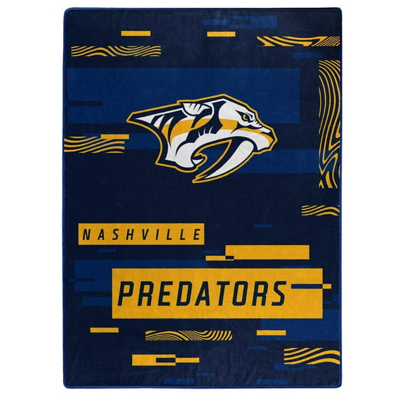 The Northwest Group Nashville Predators 50" x 60" Digitize Raschel Throw Blanket