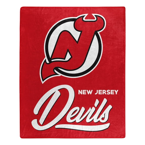 The Northwest Group New Jersey Devils 50" x 60" Signature Raschel Plush Throw Blanket