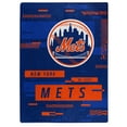 thumbnail image 1 of The Northwest Group  New York Mets 50" x 60" Digitize Raschel Throw Blanket, 1 of 3
