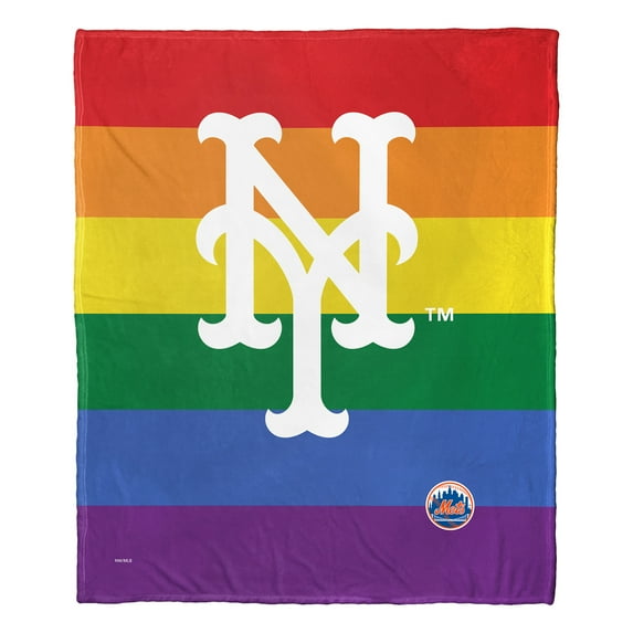 The Northwest Group New York Mets Pride 50" x 60" Silk Touch Throw Blanket