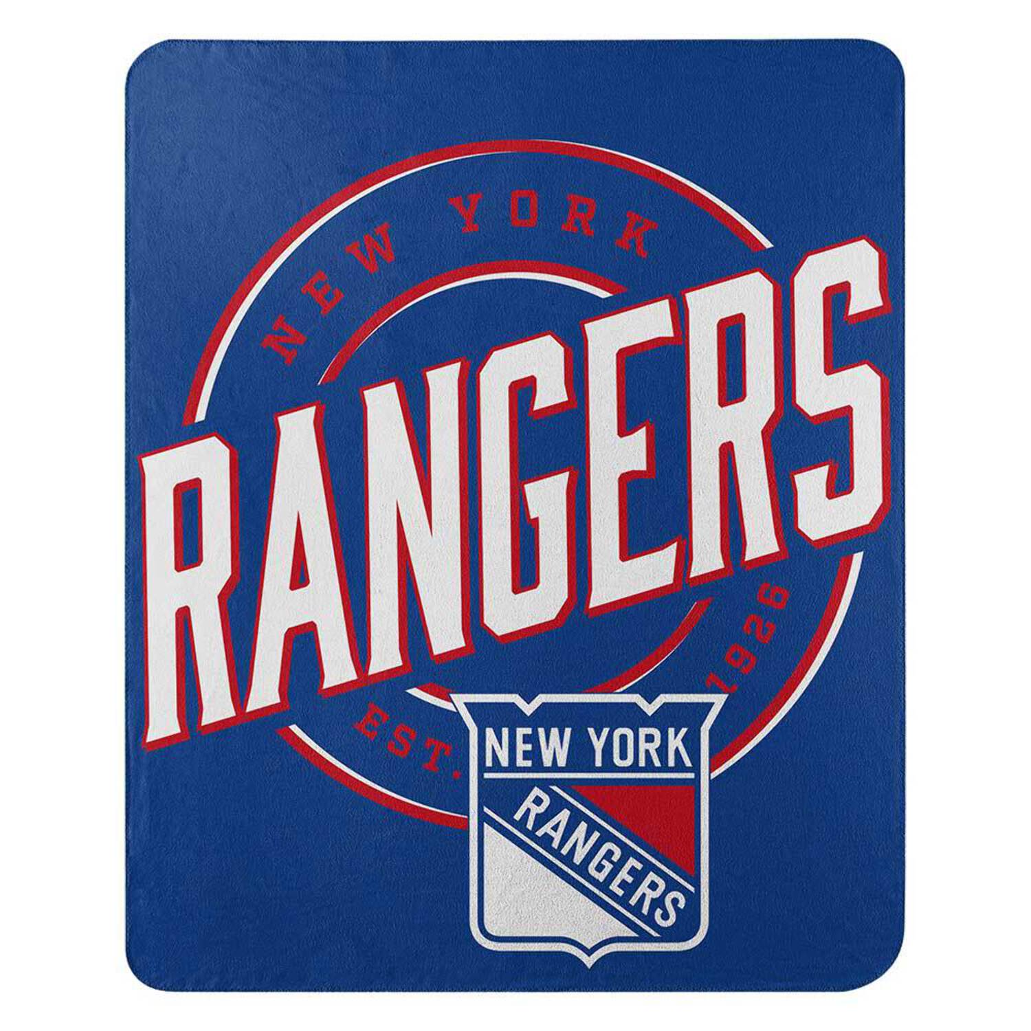 The Northwest Group  New York Rangers 50" x 60" Campaign Fleece Throw - image 1 of 3