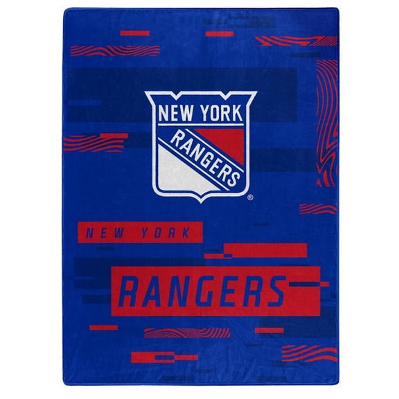 The Northwest Group New York Rangers 50" x 60" Digitize Raschel Throw Blanket